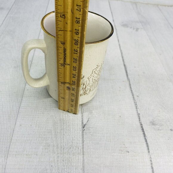 Collection Manoir CXY1 Cabins Docks Churches Lighthouses Stoneware Mugs Set of 4 - Picture 11 of 16